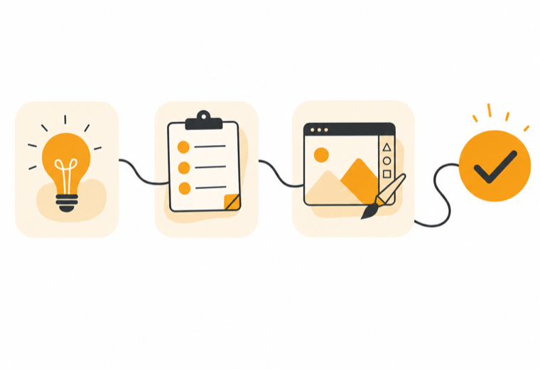 An organized, streamlined creative workflow